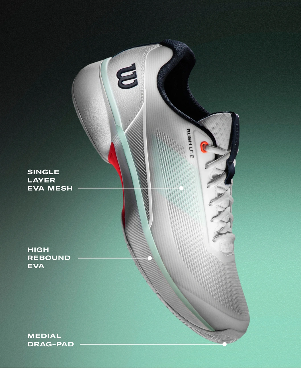 Zapatillas Wilson Rush Lite - Imagen 3