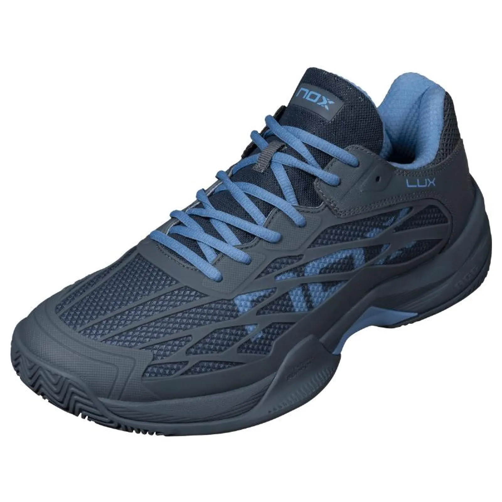 Zapatillas de Padel Nox AT10 Lux Negro Azul - Imagen 3